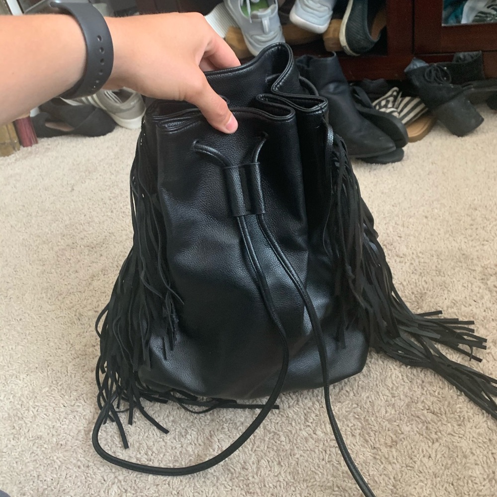 Victoria secret fringe backpack - Picture 5 of 6